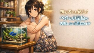 ベタと小型魚の混泳ガイド